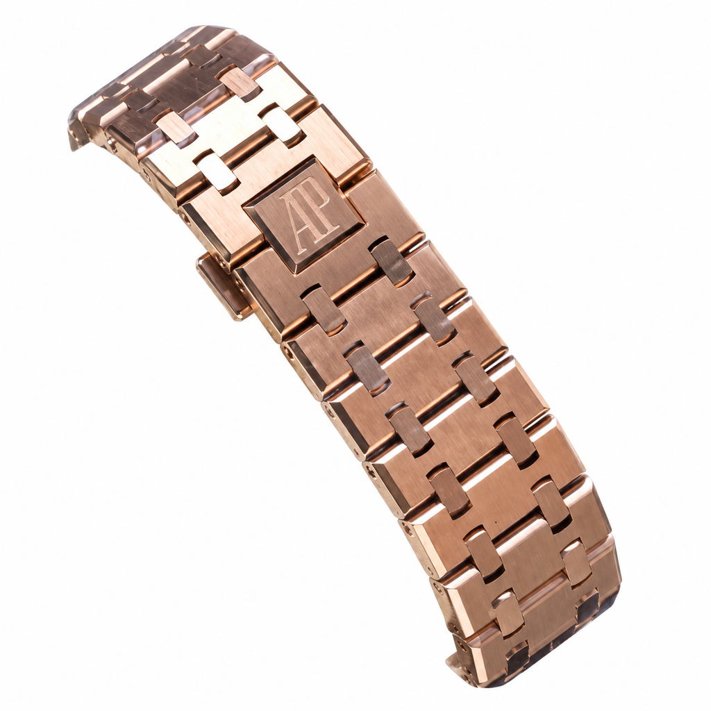 Audemars Piguet Royal Oak 41mm Rose Gold Blue Dial