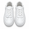 Hermès White Panelled Low-Top Sneakers