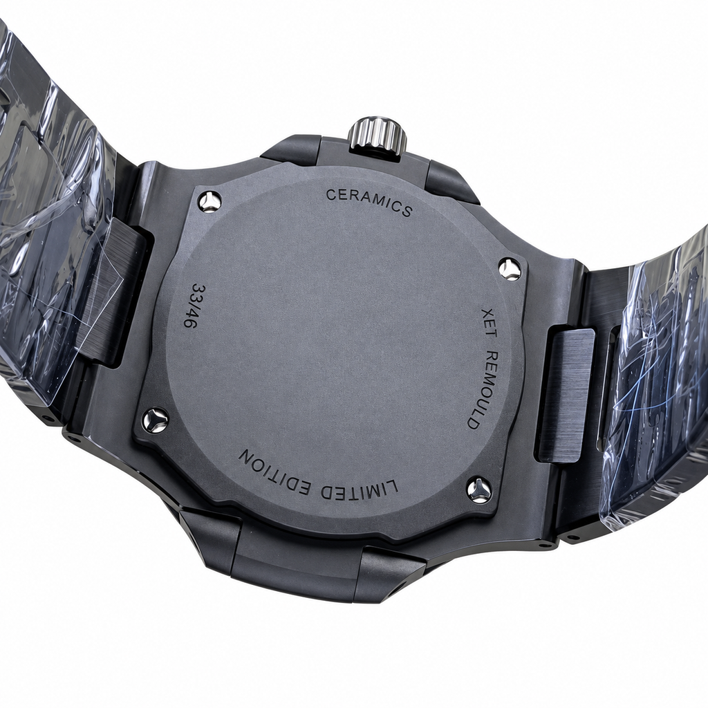 Patek Philippe Nautilus AET Remould Black DLC Aurora Purple