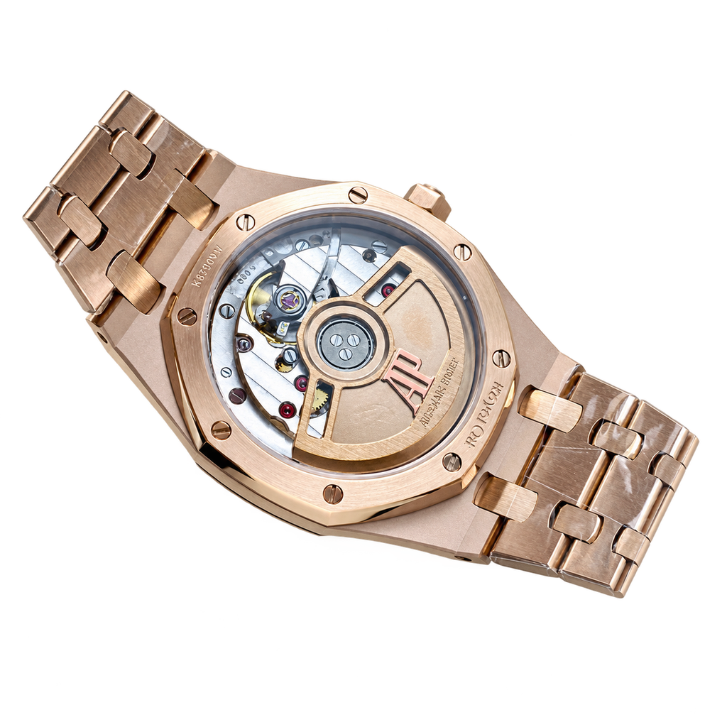 Audemars Piguet Royal Oak 34mm Rose Gold Pink Dial