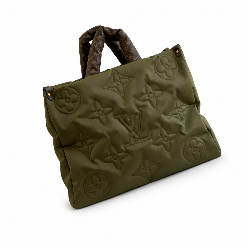 Louis Vuitton Olive Monogram Tote