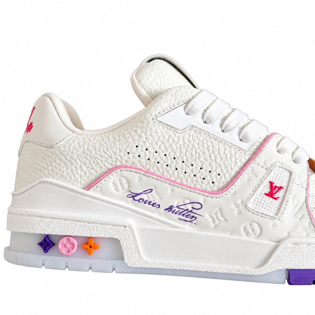 Louis Vuitton Trainer Pink Monogram Sneakers