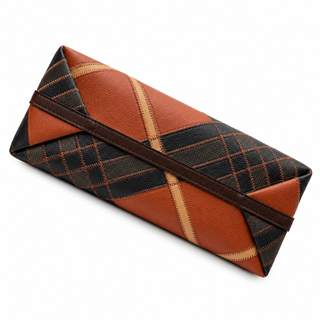 Burberry Amber Check Equestrian Shoulder Tote