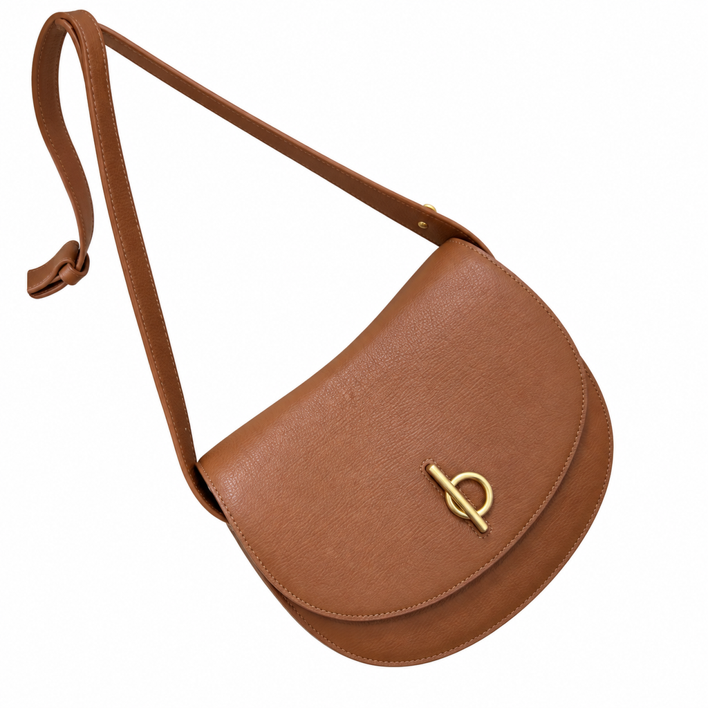 Burberry Heritage Tan Saddle Crossbody Bag