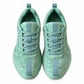 Hermès Mint Green Perforated Lace-Up Sneakers