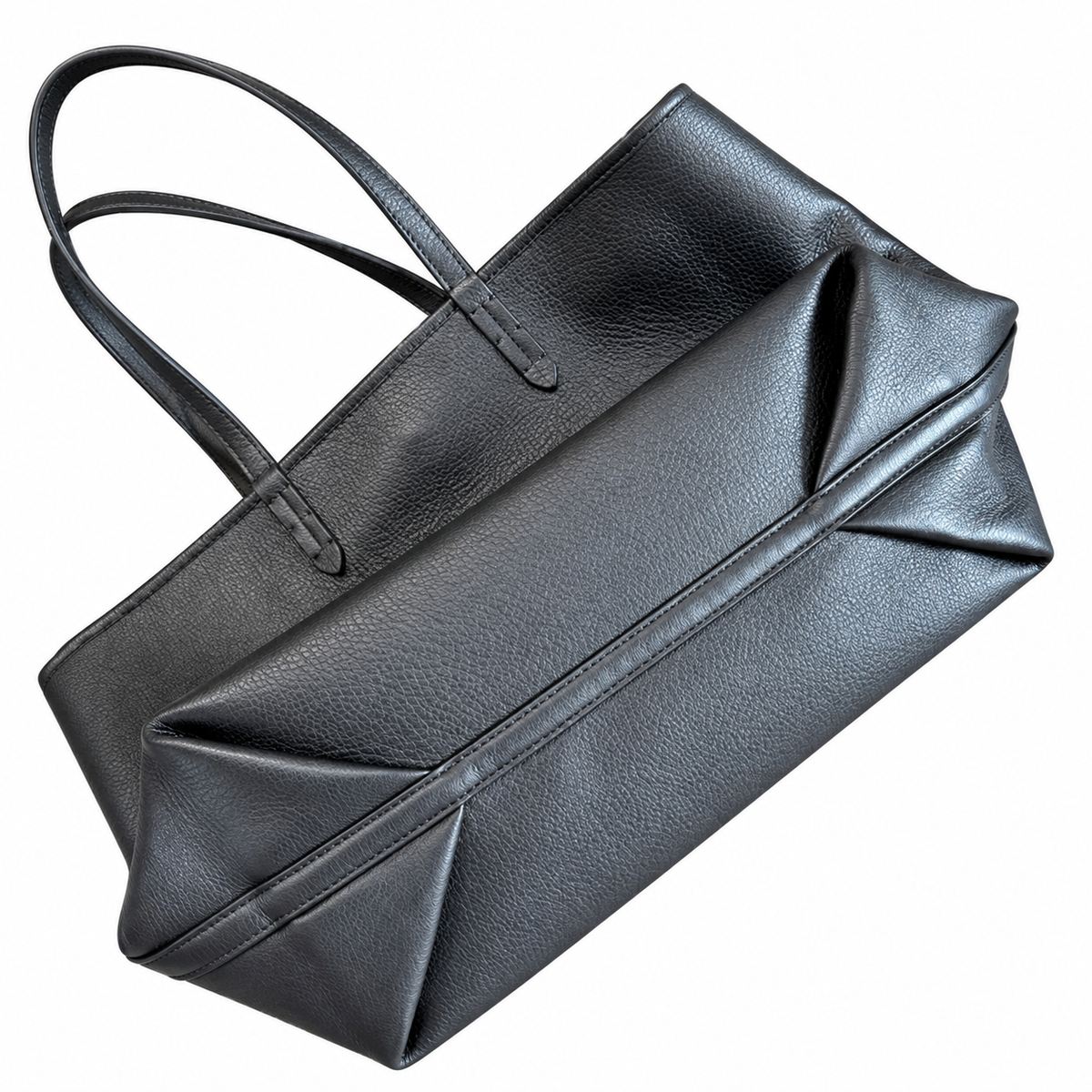 Burberry Black Equestrian Emblem Tote