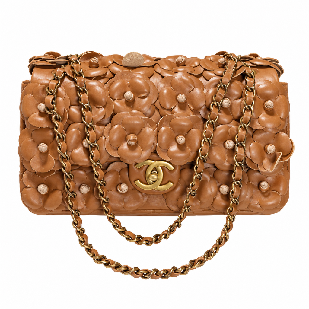 Chanel Camellia Flap Bag
