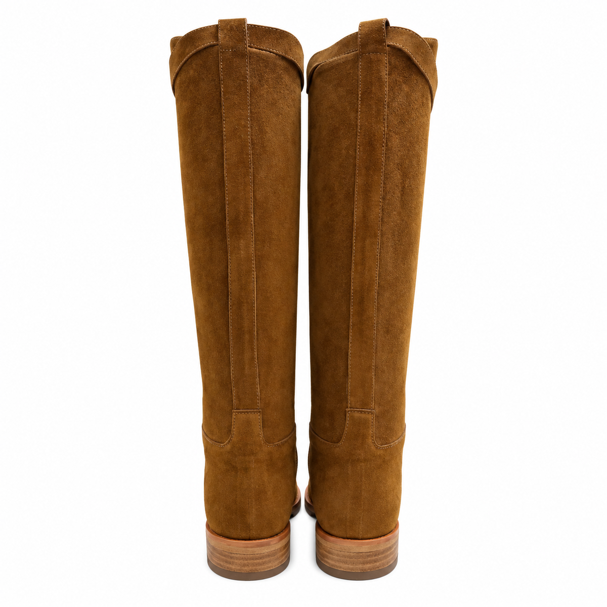 Hermès Caramel Brown Pointed-Toe Tall Boots