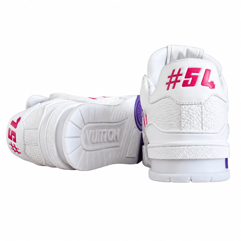 Louis Vuitton Trainer Pink Monogram Sneakers