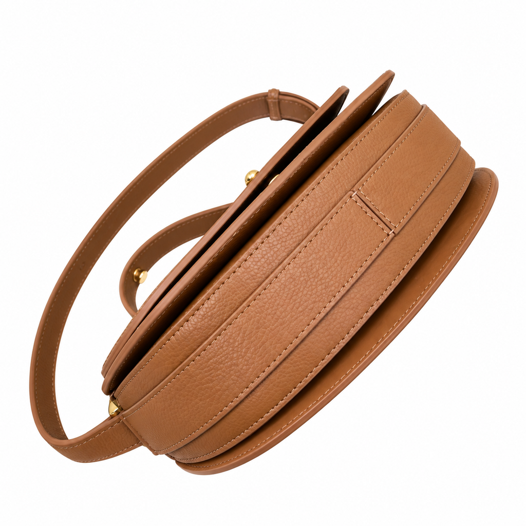 Burberry Heritage Tan Saddle Crossbody Bag