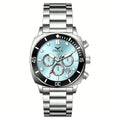 ONOLA Chronograph — Stainless Steel, Black Dial & Steel Bracelet, Men