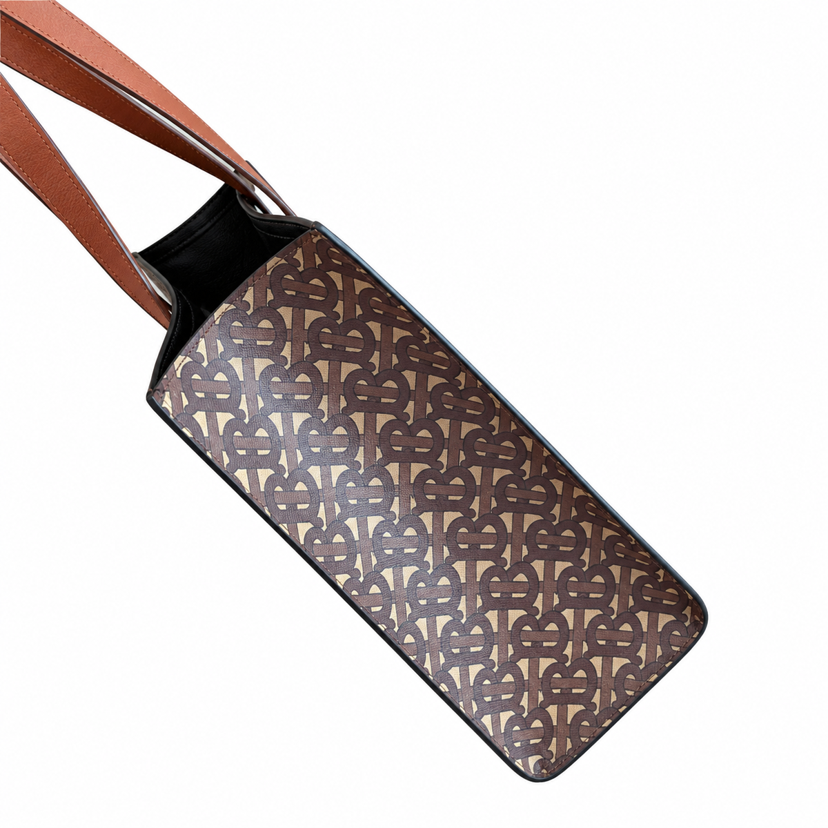 Burberry Heritage Monogram Stripe Tote